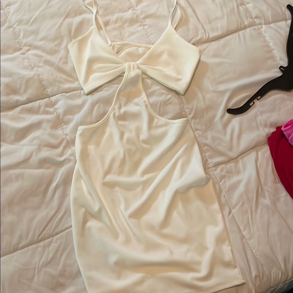 Elegant Cream Dress
